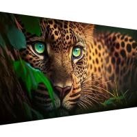ราคา BOHADIY 5D เพชรจิตรกรรมชุดสําหรับผู้ใหญ่,สัตว์เสือดาวเพชร Art ชุดสําหรับผู้ใหญ่เริ่มต้น, DIY เต็มเจาะเพชรจุดภาพวาดอัญมณีศิลปะและหัตถกรรมสําหรับผู้ใหญ่ Home Wall De (50907430631)