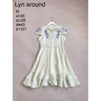 ราคา Lyn around เดรส ป้ายคอลใหม่ งานปัก สวย สภาพดีค่ะ (19268155632)