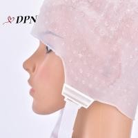 ราคา หมวกไฮไลท์ผมซิลิโคน พร้อมเข็ม สำหรับย้อมสีผมและสามารถใช้ใหม่ได้ (53608007406)