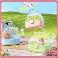 ราคา ซิมปอน กรงหิ้วสัตว์เล็กกรงหนูแฮมสเตอร์โปร่งใสพลาสติกสะดวกระบายอากาศทนทานพื้นที่ขนาดใหญ่บ้านสัตว์เลี้ยงกลางแจ้ง (26626186041)