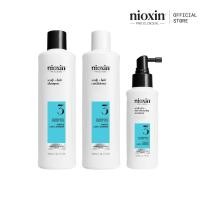 ราคา NIOXIN System 3 Kit ผมเริ่มบาง ผมทำสี/ดัด-ยืด/ฟอก เซ็ต 3 ชิ้น (ไนอ๊อกซิน แชมพูผมบาง เซรั่มผมบาง) ขนาด 300ml (41555527659)