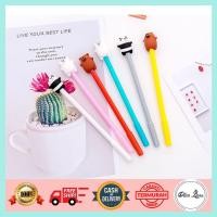 ราคา [DZ] ST059 - We Bare Bears Cute Gel Ballpoint Pen (8226221172)