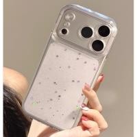 ราคา หรูหราBling Star Sequins Glitterเคสโทรศัพท์สําหรับiPhone 17 16 15 14 13 12 11 Pro Max XR X XS 7 8 PlusผงใสSparkleฝาครอบ (57708613009)