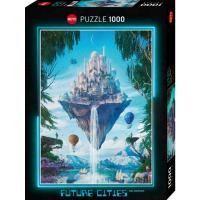 ราคา HEYE: Future Cities - Sky Isle by Gal Barkan (1000 Pieces) [Jigsaw Puzzle] (45652680355)