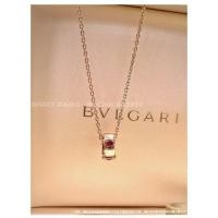 ราคา สร้อยคอนาฬิกาแบบงูกระดูก Rubellite BVLGARI เคลือบด้วยทอง 18K (57307909971)
