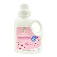 ราคา Green wash natural laundry wash sakura 1000ml. น้ำยาซักผ้า กรีนวอช กลิ่นซากุระ (29074574511)