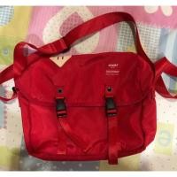 ราคา Anello Logo print messenger bag (1669608158)