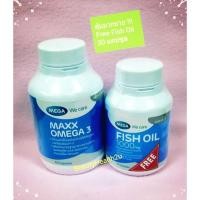 ราคา Mega We care Maxx Omega3 เมก้า วีแคร์ แมกซ์ โอเมก้า3 60 แคปซูล (2203302075)