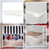 ราคา Ikea อิเกีย ตะกร้าลวด ขนาด 38x60x14 ซม. ALGOT อัลกอท (2497613785)