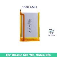 ราคา ▥ อัพเกรดแบตเตอรี่3000amh สำหรับ 5Th วีดีโอ30gb Ipod 6Th คลาสสิก80gb 120Gb 7Th Gen 160Gb (41565284645)