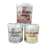 ราคา Albumin White Egg Powder อัลบูมิน โปรตีนไข่ขาว 400 กรัม (มี3รสชาติ) (42923100169)