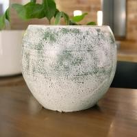 ราคา Flowerpot กระถางดินเผาทรงกลม วินเทจสไตล์ ขนาด 28 x 26 cm. (24802020380)