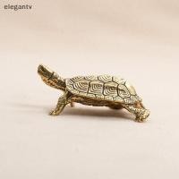 ราคา EGN Retro ทองเหลืองเต่ารูปปั้นเดสก์ท็อปเครื่องประดับทองแดงเต่า Figurines N (26794034762)