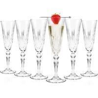 ราคา แก้วแชมเปญ คริสตัล (Champagne Flute) Melodia Collection, Brand RCR (23932080454)