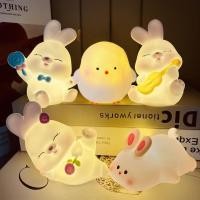 ราคา โคมไฟตั้งโต๊ะรูปกระต่ายน่ารัก ของขวัญวันเกิด โคมไฟหัวเตียง ของตกแต่ง (45057480466)