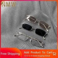 ราคา Frame NMW Small Square Retro Sunglasses Original Sale Anti-UV Vintage Driving Fashion Glasses Polar (28863024730)