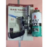 ราคา หัวพ่นไฟ หัวพ่นแก๊ส กระบอกใหญ่ Gas Torch No 2418 พร้อมแก๊สกระป๋อง (6056203437)