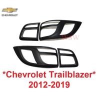 ราคา ครอบไฟท้าย สีดำด้าน CHEVROLET Trailblazer 2012 - 2020 ครอบไฟ เชฟโรเลต เทรลเบลเซอร์ 2019 ไฟท้าย ฝาครอบไฟท้าย ชุดแต่ง ไฟ (17319168078)