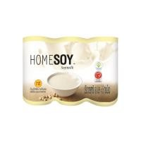 ราคา Homesoy โฮมซอยน้ำนมถั่วเหลือง 180 มล. (แพ็ค 6) (7515526227)