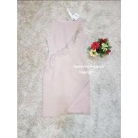 ราคา เดรสขนนก งานป้าย Classy (9628920030)