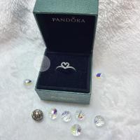 ราคา Pandora ของแท้แหวนเพชรหัวใจเงิน พร้อมส่งแถมอุปกรณ์ครบเซ็ต (49552163816)
