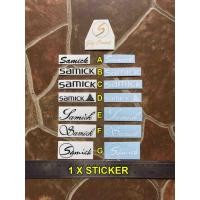 ราคา Greg Bennett Samick Guitar Sticker Headstock Acoustic Electric Stratocaster Superstrate Telecast (26533683986)