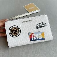 ราคา กระเป๋าสตางค์ MICHAEL KORS JET SET TRAVEL LARGE DOUBLE ZIP WRISTLET WALLET (40351400442)