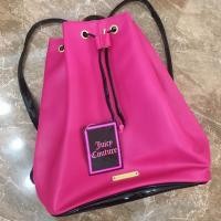 ราคา กระเป๋าหนัง Juicy Couture สีชมพูเข้ม ของแท้ (11504938914)