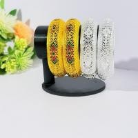 ราคา กำไลสีทองลงยา ลวดลายไทยโบราณ ประดับสีลงยาคลาสสิก งานประณีต สวมใส่คู่ชุดไทย เพิ่มเสน่ห์อย่างสง่างาม (50256047164)