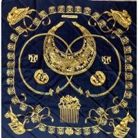 ราคา ผ้าพันคอhermes สวยสภาพเดิมพร้อมใช้ (13790211202)