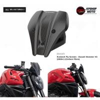 ราคา ชิวหน้า Evotech Fly Screen (Carbon Fibre) - Ducati Monster V2 (2026+) (Carbon Fibre) (40629519708)