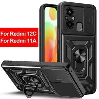 ราคา เคส Xiaomi Redmi 12C SLIDE ARMOR เคสป้องกันกล้อง เคส Hp Redmi 12C (54508193544)