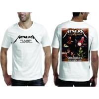 ราคา METALLICA Live in Vintage Distro เสื้อยืดสําหรับเด็กและผู้ใหญ่ Rock Metalถังขยะ Band (52853915892)