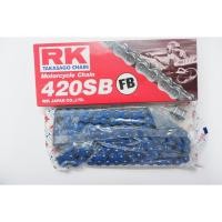 ราคา โซ่ RK 420-120 ( สีน้ำเงิน ) อุปกรณ์แต่งรถ อะไหล่แต่งรถ อะไหล่มอเตอร์ไซค์ มอเตอร์ไซค์ แต่งรถมอเตอร์ไซค์ โซ่ ของแต่ง (2327104701)
