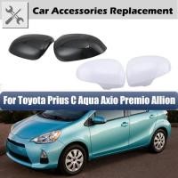ราคา Rhyming Wing Side Mirror Cover Rearview Mirrors Cap Fit For TOYOTA Prius Plus 2011-2020 Prius 2009- (55605680420)