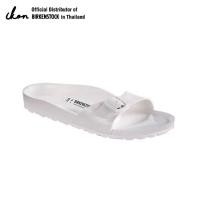 ราคา ส่งต่อ รองเท้าแตะมือสอง ของแท้ 100% Birkenstock Madrid Eva White Size 38 (27558048706)