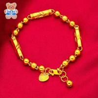 ราคา สร้อยข้อมือสไตล์หรูหราพร้อมโซ่เคลือบทองสร้อยข้อมือปริซึมหกเหลี่ยมสร้อยข้อมือลูกปัดหกเหลี่ยม (54558621399)