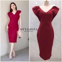 ราคา Mom.ss (พร้อมส่ง) Sty38 เดรสใส่สวยเรียบหรูดูดีมาก แพลตเทินดีงาม ใส่สวยเปะสุดๆ ของดีหมดไวนะคร๊า! mom งานป้าย (28974924173)