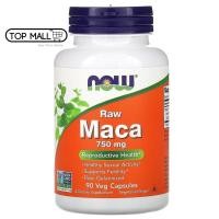 ราคา NOW Foods, Maca, Raw, 750 mg, 90 Veg Capsules (50201080122)