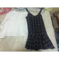 ราคา ชุดเอี๊ยม2ชิ้น ลายสก๊อต (646196912)