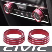 ราคา ครอบปุ่มแอร์ Civic FC FK 2016-ปัจจุบัน (1 ชุด มี 2 ชิ้น) (3789430373)