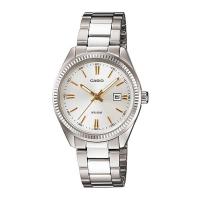ราคา Casio Standard นาฬิกาข้อมือผู้หญิง สายสแตนเลส รุ่น LTP-1302,LTP-1302D,LTP-1302D-7A2 - สีเงิน (13676822301)
