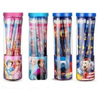 ราคา เครื่องเขียน ดินสอไม้ ตินสอโหล ดินสอ 30 แท่ง ดินสอลายเจ้าหญิง กัปตัล มิกกี้ Princess / Mickey Mouse / Captain America (7714395780)