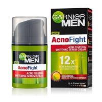 ราคา การ์นิเย่ เมน แอคโนไฟท์ Garnier Men Acno Fight Brightenning Serum Cream 40ml เซรั่มบำรุงผิวหน้า สำหรับผู้ชาย. (18494490565)