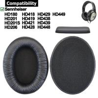 ราคา แผ่นฟองน้ําครอบหูฟัง สําหรับ Sennheiser HD180 HD201 HD201S HD206 HD418 HD419 HD421 HD428 HD429 HD438 HD439 HD448 HD449 (24925272340)