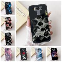 ราคา Asus ZenFone 3 Max ZC553KL ฝาครอบ Asus ZenFone 3 Max เคสซิลิโคนแมวน่ารักแฟชั่นผีเสื้อดอกไม้รักทาสี (40800825065)