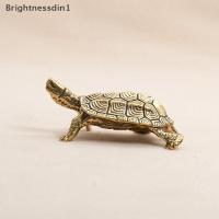ราคา [Brightnessdin] รูปปั้นเต่าทองเหลืองย้อนยุคเครื่องประดับเดสก์ท็อปตุ๊กตาเต่าทองแดงแข็ง Bq (57605846558)
