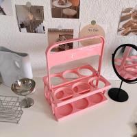 ราคา พร็อพ ที่วางใส่ขวด สำหรับวางแก้ว วางขวด สไตล์เกาหลี คาเฟ่ ปิคนิค พกพาพับได้ (พร้อมส่ง) (22830062374)