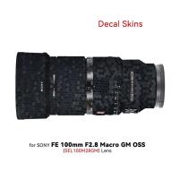 ราคา ที่กําหนดเองสําหรับ Sony 100F2.8 สติกเกอร์เลนส์ FE100mm F2.8 Macro GM OSS ฟิล์มป้องกัน SEL100M28GM ผิว FE100 F2.8GM Wrap (27644345494)