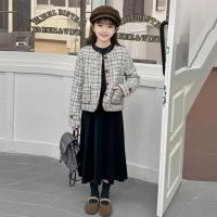 ราคา KATUN PETAL BLISS GIRL ชุดสไตล์เกาหลีวัยรุ่นเด็กใหญ่ชุดสําหรับสาววัยรุ่น Blazer เสื้อกั๊กทวีดแขนยาวชุดผ้าฝ้ายผสมกํามะหยี่แฟชั่นอินเทรนด์อายุ 5 ปี-15 ปี (46506419456)